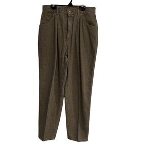 NWT Lee Loose Fit Tan Check Missed Jeans Size 14P